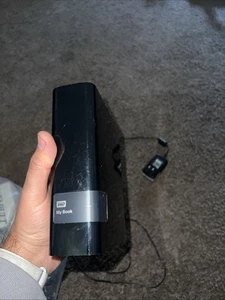 WD My Book 3TB Portable Hard Drive HDD WDBFJK0030HBK-04 w/ Power adapter & cable - Picture 1 of 3