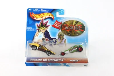 Yu-Gi-Oh! Hot Wheels 2 Vehicle Pack Makyura The Destructor & Marik New Sealed - Image 1 of 4
