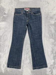 Pantalones de mezclilla para mujer Gap 6 Ank. Pantalones de mezclilla azules largos y delgados Bootcut Flex ~29" entrepierna - Imagen 1 de 10