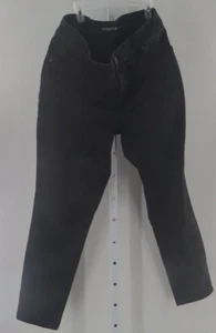 Womens Maurices Black Jeans Size 18 Regular - Picture 1 of 4
