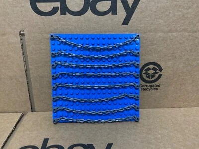 Piezas Compatibles Lego - Gris Azulado Oscuro 21 Eslabones 16-17l 30104 - CANTIDAD 8 Foto 1 de 2