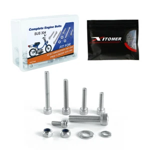 66PCS Complete Engine Bolts Cover Fit For YAMAHA PW50 Y-ZINGER 1979-1992 - Foto 1 di 10