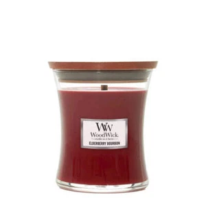 Elderberry Bourbon medium 275g Candle by Woodwick Discontinued Fragrance - Picture 1 of 2
