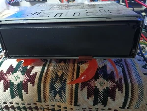 VTG Rare Old School Sanyo MASK Car Stereo CD Player Audio EQ Deck Flip Face DSP - Picture 1 of 11