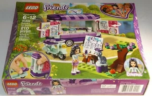 LEGO Friends 41332 Emma's Art Stand Chico gato scooter caballete - Imagen 1 de 2