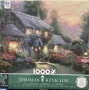 Rompecabezas Ceaco; Julianne's Cottage de Thomas Kinkade; 1000 piezas; 3310-92 - Imagen 1 de 1