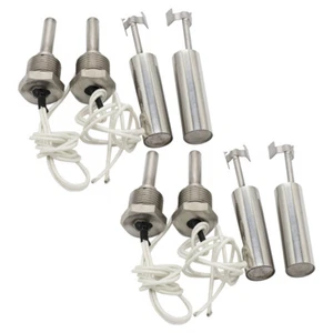4PCS Stainless Steel Tank Pool Liquid Water Level Sensor Horizontal Float Switch - Picture 1 of 9