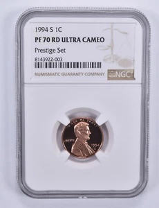 1994-S Lincoln Memorial Cent Prestige Set PF70 UCAM NGC Brown Label - Picture 1 of 5