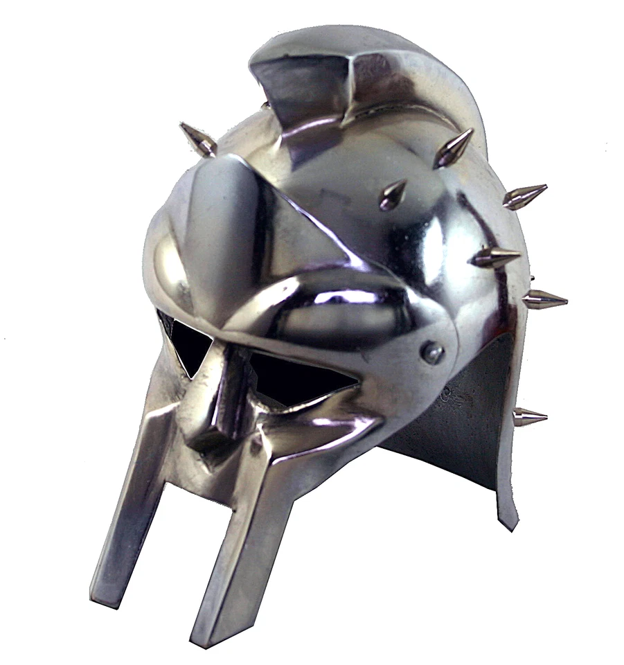 Miniatur Gladiator Helm Ritterhelm Mittelalter Larp Rüstung Dekoration R219M - Bild 1 von 1