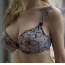 ALEGRO Sexy Lingerie Sheer Embroidered Lace Underwire Bra - 9009 Rae 30-40