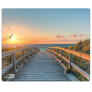 Speedlink Silk Mouse-Pad Beach Maus-Pad Motiv Strand Sonne flach 1,5mm dünn - Bild 1 von 2