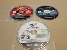 Lot of 3 Playstation 2 games Nascar Heat 02, Test Drive Unlimited, Gran Turismo4