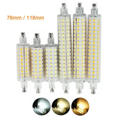 LED R7S Flood Light 78mm 118mm 12W 16W 2835 SMD COB Corn Bulb Replacement Lamp - Image 1 of 4