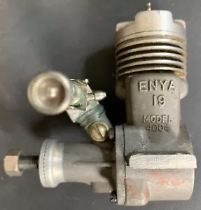 Collectible Enya .19 Model 4004 engine w/orig. box - engine does turn over - Picture 1 of 24