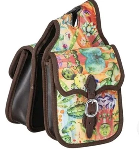 Bolsa de cuerno resistente con estampado de cactus de 1 - Imagen 1 de 3