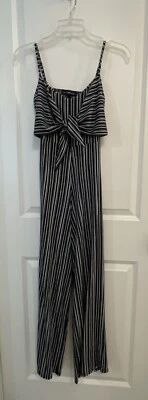 DEREK HEART PANTALÓN LARGO RAYAS NEGRO MAMELUCO TALLA PEQUEÑA Foto 1 de 4