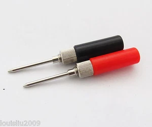 4pcs DIY Multimeter Test Probe without Cable Assemble & No Solder Short Handle - Picture 1 of 4