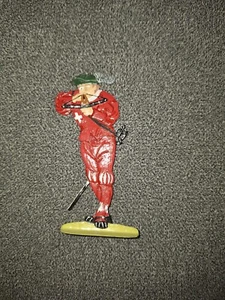 Zinnfigur Armbrustschütze handbemalt 9cm X 3,7cm Der Schütze Von Lichtenstein - Bild 1 von 2