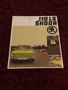 Skoda 110 LS Brochure 1975 - UK Issue - Picture 1 of 2