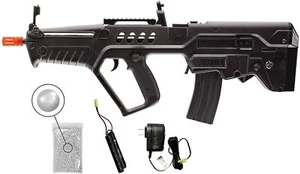 Umarex Elite Force IWI Tavor 21 AEG BB Airsoft Rifle w/ Pack og 1000x BBs Bundle - Picture 1 of 8