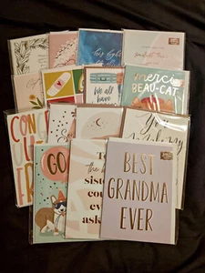 MINTED Greeting Cards various sealed NEW lot of 15 - Picture 1 of 6