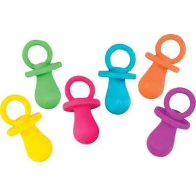 Ethical Pet Assorted Squeaky Pacifier Puppy Dog Toy,  4 Inch (Sold Separate)* - Image 1 of 4