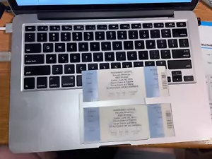 KEN JEONG DER KATER AUTHENTISCHE UNBENUTZTE ABGELAUFENE VORSTELLUNGSTICKET - Bild 1 von 2