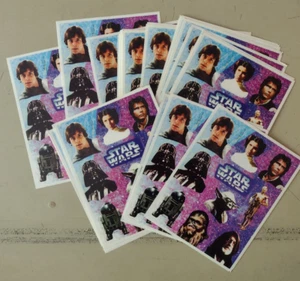 Star Wars Vintage Hallmark Stickers Lot of 26 Complete Sheets/1995 - Picture 1 of 3