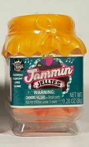 New Jammin' Jellies Orange Scented Squishy Slime Kit just Add Water in CUTE Jar! - Picture 1 of 3