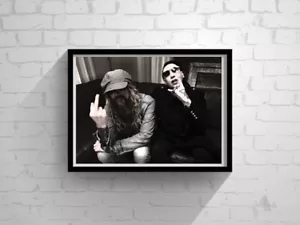 Marilyn Manson Wall Art Print Poster Interior Decor Picture High Quality Size A4 - Picture 1 of 4