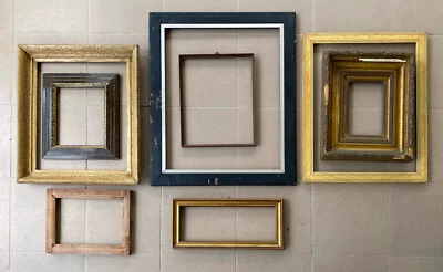 Lote de 8 marcos de madera D’Classic a restaurar Foto 1 de 4