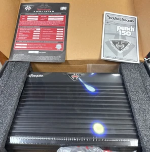 Amplificador Coche Rockford Fosgate Punch 150 2 Canales 25 a Vida Edición Limitada - Imagen 1 de 4