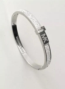 Michael Kors Bracelet Silver Crystals. - Picture 1 of 1