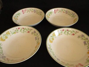 Ciotole cereali Marks & Spencer St Michael graziose giardino estivo inglese cinese x 4 - Foto 1 di 5