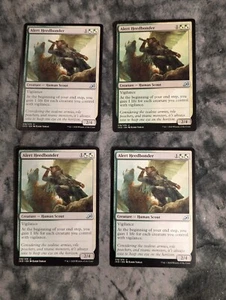 Alert Heedbonder x4 Magic The Gathering Magic The Gathering Ikoria: Lair of Behem 218/274 U 2020 - Imagen 1 de 3