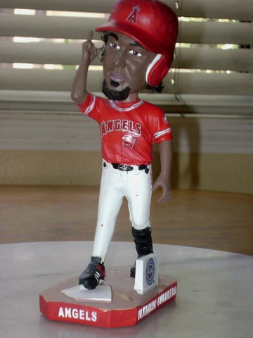 VLADIMIR GUERRERO ANGELS BOBBLEHEAD HALL OF FAME NODDER  AAA INSURANCE Cover