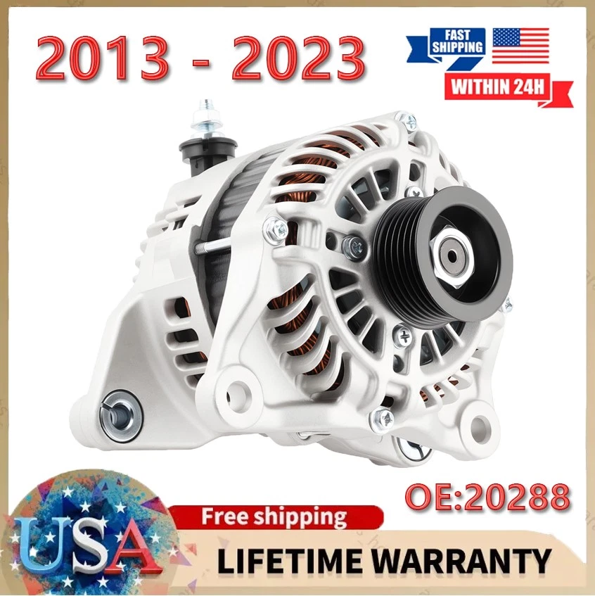 Alternator For Mazda 3 Mazda 6 Mazda CX-3 Mazda CX-5 Mazda MX-5 Miata 2.0L 2.5L Foto 1 de 4