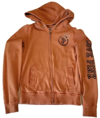 Victoria Secret 粉色女式 S 码德克萨斯大学合作“Go Horns” — 第 1/4 张图片