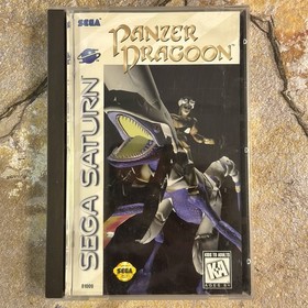 Panzer Dragoon Box Case & Manual - Sega Saturn **SEE DESC**