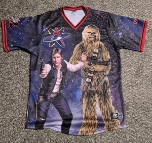 Albuquerque Isotopes 2018 Star Wars Baseball Trikot #8 Gr. 46 *lesen - Bild 1 von 21