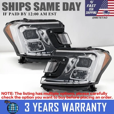 For 2018-2021 Ford Expedition Left or Right Headlight JL1Z13008J JL1Z13008K Foto 1 de 4