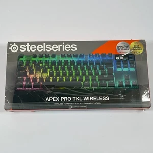 SteelSeries Apex Pro TKL Wireless HyperMagnetic Gaming Keyboard Esports Tenkeyle - Zdjęcie 1 z 6