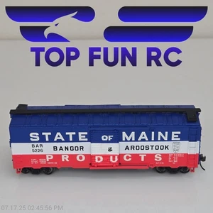 Bachmann 5226 HO Scale 40' Box Car Bangor & Aroostook - Picture 1 of 5