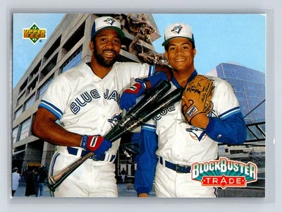 1993 Upper Deck - Teammates Roberto Alomar, Joe Carter #42 - Image 1 of 2