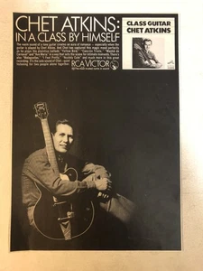 1980s Chet Atkins RCA Victor Vintage Print Ad Advert pa19 - Picture 1 of 2