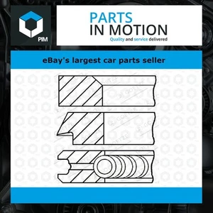 Piston Rings Kit (Single Cylinder) fits SKODA SUPERB Mk2, Mk3 1.8 2.0 2008 on - Picture 1 of 3