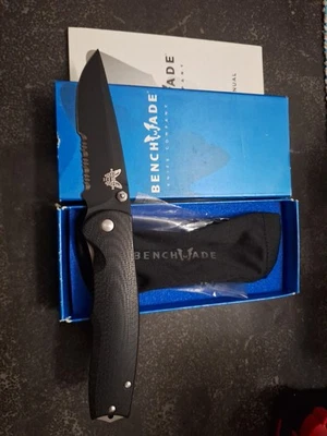 Benchmade 890SBK Torrent Nitrous Discontinued Axis Lock Knife - Image 1 of 3