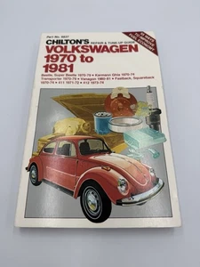 CHILTON’S Volkswagen Beetle Repair & Tune-Up Guide 1970-1981 Part No. 6837 - Picture 1 of 2