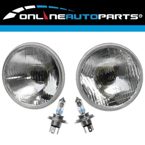 2 Semi Sealed Beam Round 5-3/4" H4 High/Low for HG HK HT HQ HJ HX HZ Stateman - Picture 1 of 3