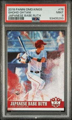 SHOHEI OHTANI 2018 Diamond Kings RC Japanese Babe Ruth SP PSA 9 💎 💎 💎  - Image 1 of 2
